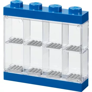 Room Copenhagen LEGO minifigure display case Blue (Blue/transparent. transparent)