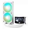 TRYX PANORAMA ARGB 240 Processor Liquid cooling kit 12 cm White 1 pc(s)