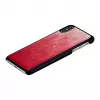 Smartphone case iKins for iPhone XS Max — pink lake with black accents