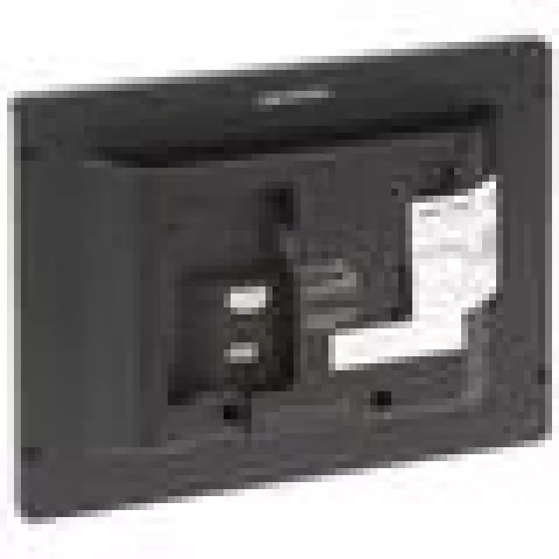 Video intercom Hikvision DS-KH8350-TE1 7 inch IPS touchscreen, PoE, SIP, MicroSD slot, 1024×600, Aluminium housing, Black