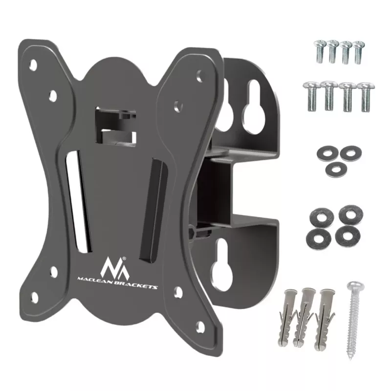 TV wall mount MACLEAN MC-415 for 13–32 inch screens, VESA 100×100, load capacity 30 kg