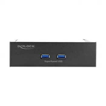Front Panel DeLOCK 5.25 inch 2 x USB 5 Gbps Type-A ports
