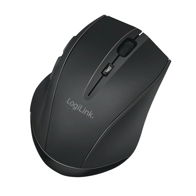Logilink Wireless mouse BT5.0, ergonomic, black