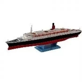 Revell Queen Elizabeth 2 - 1:1200 - passenger ship - Queen Elizabeth 2 - assembly kit - advanced - Plastic (MR-5806)