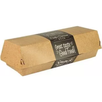 Papstar 86635 Disposable Food Container carton Beige (86635)