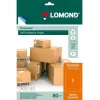Lomond Self-Adhesive Paper Universal Labels, 1/210x297, A4, 50 sheets, Orange neon