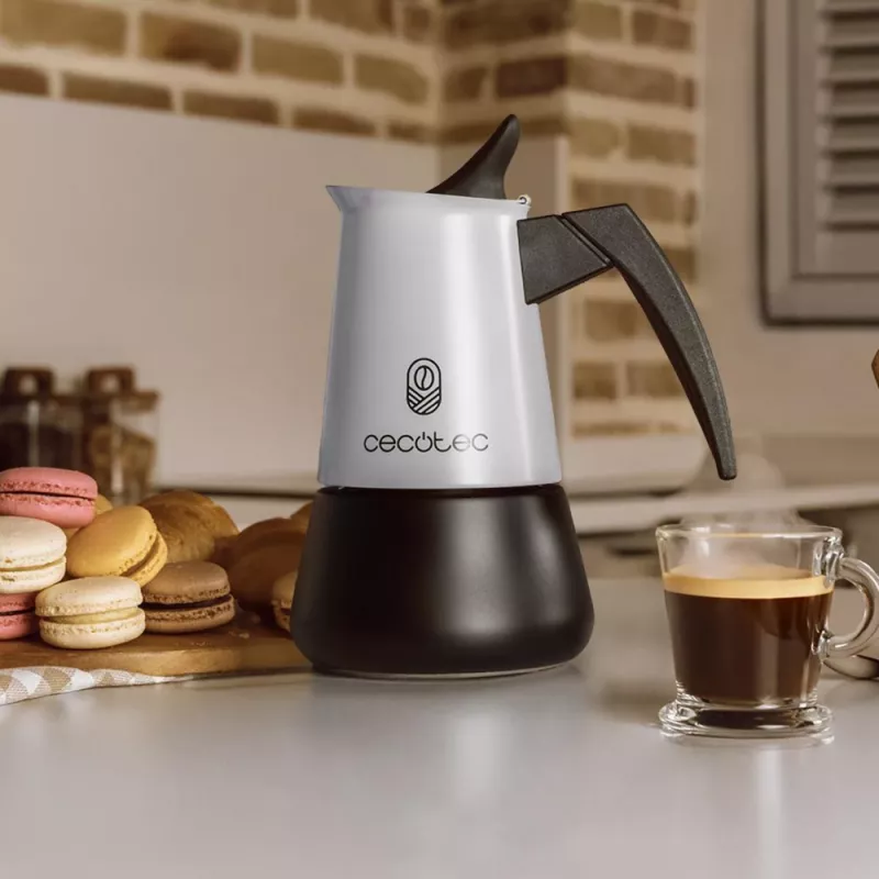 Piccolina 600 , Coffee Maker Light Blue/black, 300 ml I 6 cups