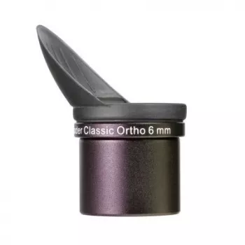 Eyepiece Baader Classic Ortho 6mm 1.25 inch — Orthoscopic eyepiece, 6 mm focal length, 1.25-inch barrel