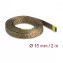 Cable Sleeve DeLOCK 20888 Brown Basalt Fiber 1 pc