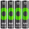 Batteries R03/AAA NI-MH 800mAh blister 4pcs. PRO