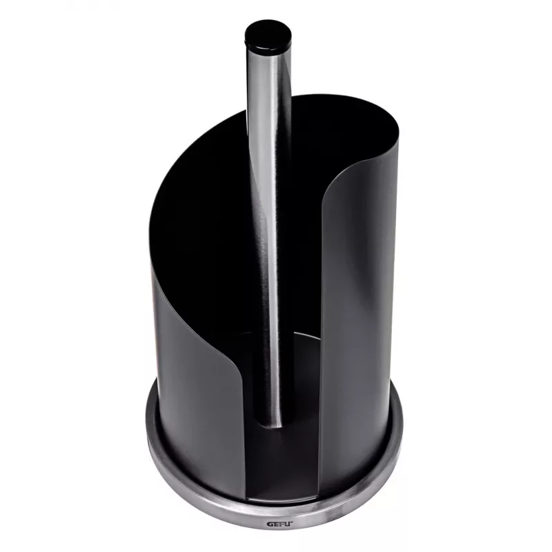 Paper Towel Stand GEFU CURVE G-15703 — freestanding kitchen paper roll holder