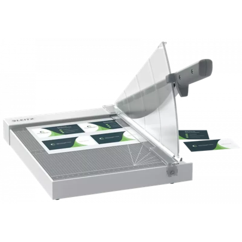 Leitz Precision Home Office Paper Cutter A4, 10 sheets, Manual clamp, Stainless steel, A4, 80 g/m², Anthracite
