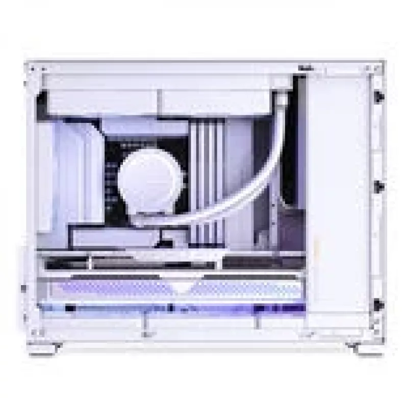 Jonsbo D32 STD PC-Enclosure + TRYX PANORAMA SE Complete Liquid Cooling, ARGB - 240mm, White