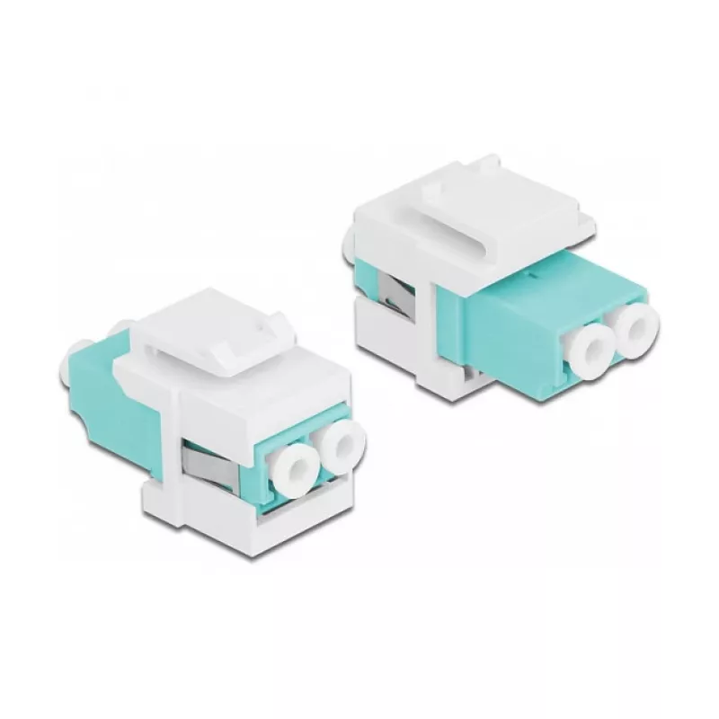 Keystone Module LC Duplex female to LC Duplex female DeLOCK 86817