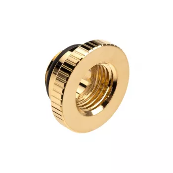 Fitting EK Water Blocks Brass Gold 3.75mm Height 2.3cm Diameter