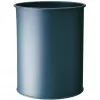 DURABLE Waste Paper Bin Metal Round 15 Liter Anthracite