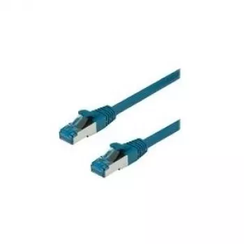 VALUE - Patch-Cable - RJ-45 (M) to RJ-45 (M) - 1.5 m - SFTP, PiMF - CAT 6a - Halogen-Free, Moulded, Snagless, Stranded - Blue (21.99.1994)