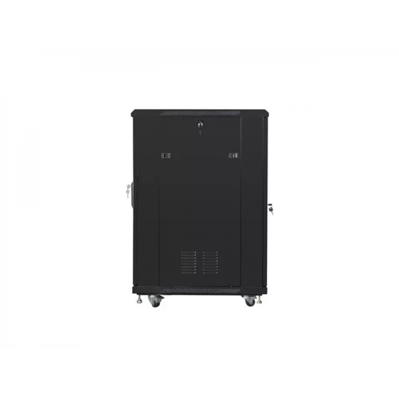 Lanberg FF01-6822-12B rack cabinet 22U Freestanding rack Black