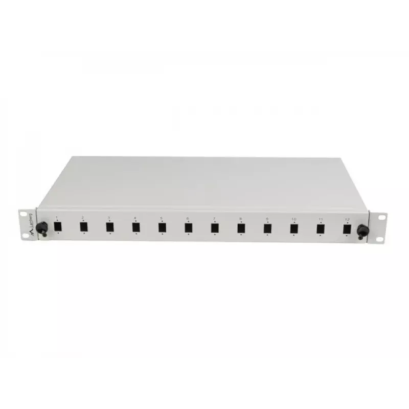 Patch panel Lanberg FOP1-12SS-LDS Grey ABS Steel 19 inch