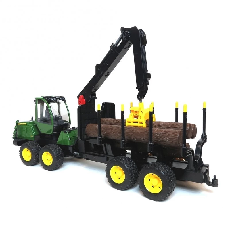 Bruder John Deere 1210E Forwarder with grab