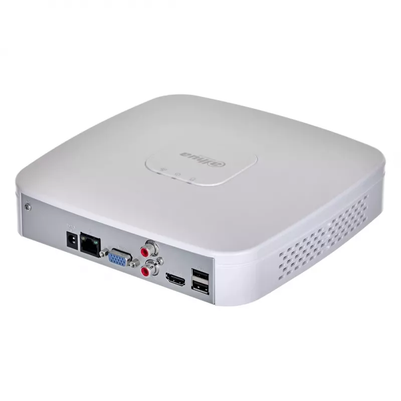 Network Video Recorder DAHUA NVR2108-I2 — 8-channel NVR, 4096×2400 max, SATA III up to 10 TB, 1U white