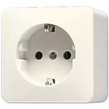 JUNG 620 A - Type F - Ivory - 250 V - 16 A - 61 mm - 61 mm