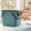 Waste container rotho Albula 40 L rectangular plastic, green, 40 L, 400×358×340 mm