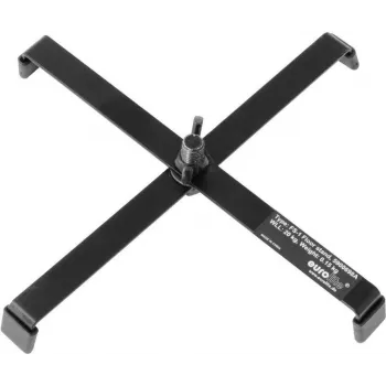 Floorstand EUROLITE FS-3 Steel Black – adjustable steel stand for lighting fixtures