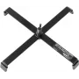 Floorstand EUROLITE FS-3 Steel Black – adjustable steel stand for lighting fixtures