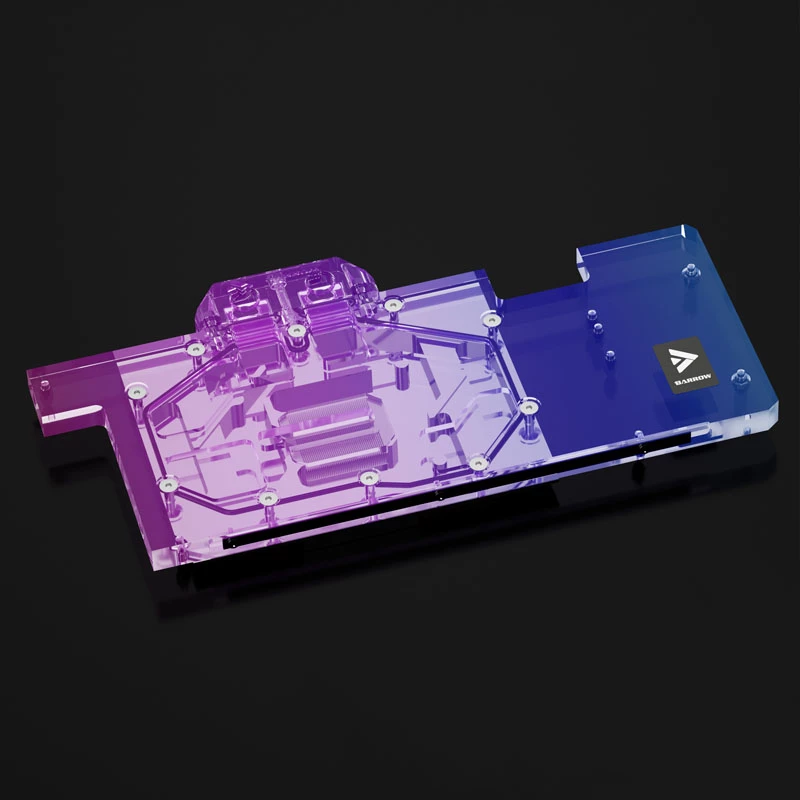 Barrow LRC2.0 full coverage GPU water block for ASUS TUF 3070 Aurora RGB (BS-AST3070-PA2)