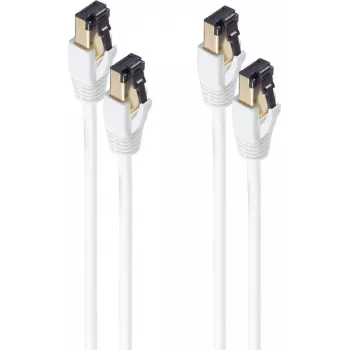 Networking Cable ShiverPeaks BS08-41086-2 15m Cat8.1 F/FTP White