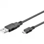 USB Cable Goobay 95736 0.15m USB A Micro-USB B Black