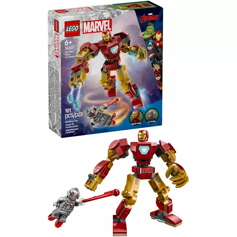 LEGO MARVEL 76307 Iron Man Mech vs. Ultron