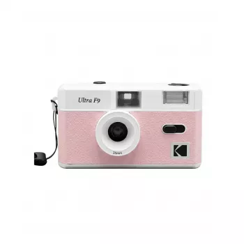 Instant camera Kodak 35mm Ultra F9 Baby pink — 35mm film, fixed F9 aperture