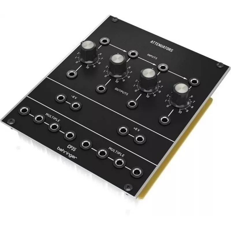 Attenuators module Behringer CP35 — modular synthesizer attenuator module