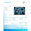 Apple MacBook Air 13-inch : M4 chip with 10-core CPU and 8-core GPU, 16GB, 256GB SSD - Sky Blue