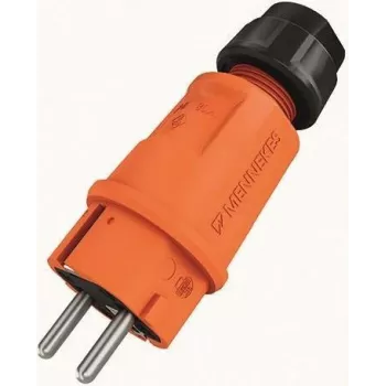 Mennekes Plug SCHUKO orange15204216A 2p+PE IP54 (152042)