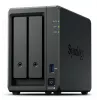 NAS Synology DiskStation DS725+ 2-bay Ryzen R1600 4GB DDR4 ECC, 2.5GbE, 2x M.2, RAID support, 0TB, Black