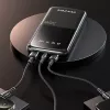 Awei PowerBank P10K 10000 MAh 22,5W Black/Black (10000mAh, 22W, 22.50Wh), Powerbank, Black