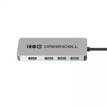 USB hub Green Cell HUB-GC-C4A — 4-port USB-C 3.0 hub
