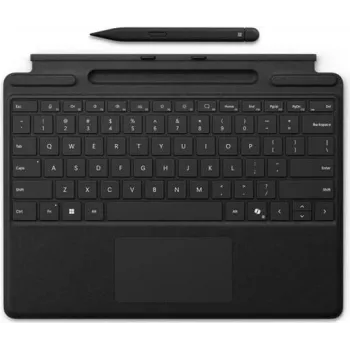 Keyboard cover Microsoft Surface Pro 10 with CoPilot button and Slim Pen 2 support — Black
