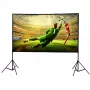 Extralink Foldable Projection Screen 100 PSF-100, 16:9, 220x125cm, White
