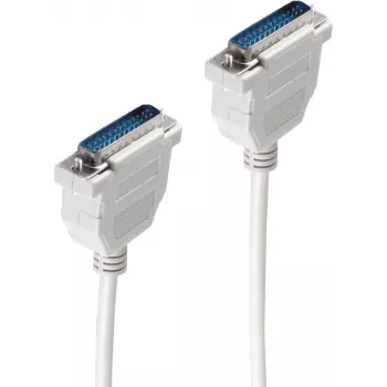 Serial Cable ShiverPeaks BS78020-2 Grey 1.8m DB-25