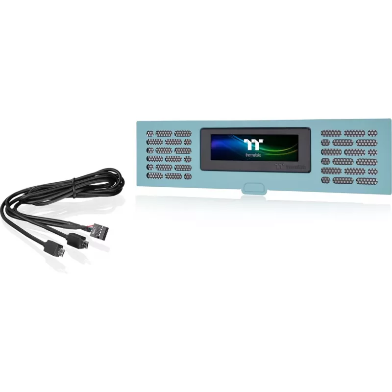 AC-067-OOCNAN-A1, Full Tower, LCD panel kit, turquoise, 5 V, 14 W, 277.5 mm