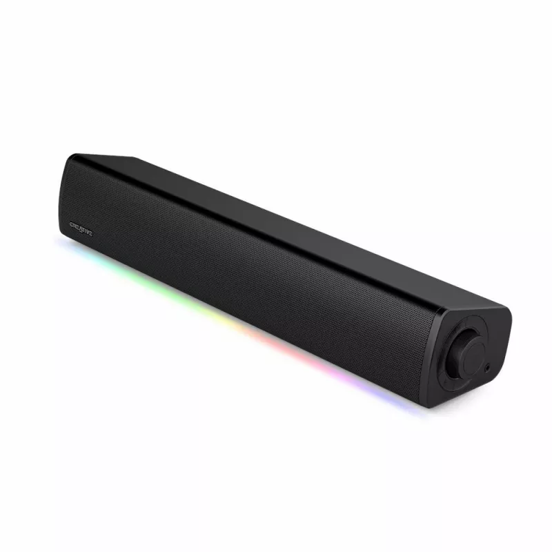 Sound Blaster GS3 Compact Gaming Soundbar with RGB and SuperWide Technology USB Powered Bluetooth 5.4 Headphone Output for PC and Mac