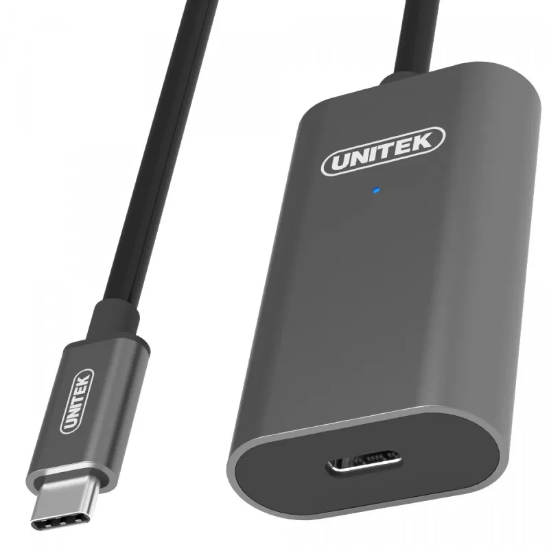 USB Cable UNITEK U305A 5m USB 3.2 Gen 1 USB C Grey