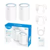 Mesh system Cudy M1200 2-pack — Dual-band Wi‑Fi 5 (300/867 Mbps), 2 units, 1x LAN port, supports 100 devices