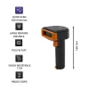 Wireless barcode reader QOLTEC 50878 1D/2D with docking station