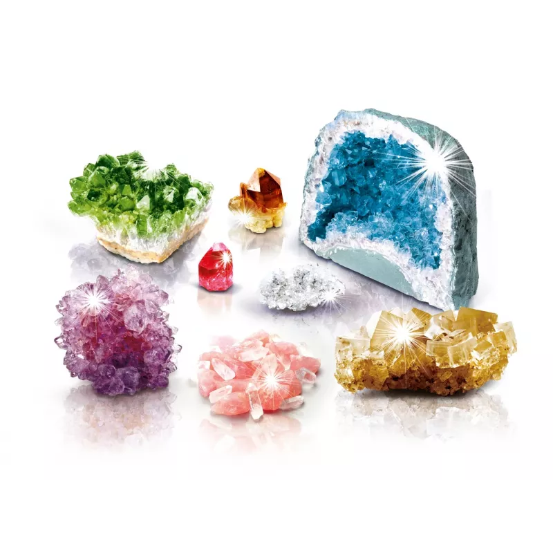 Educational science kit Clementoni Crystal Laboratory 61822 – chemistry experiments for kids