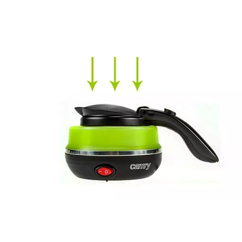Camry Premium CR 1265 electric kettle 0.5 L 750 W Black, Green